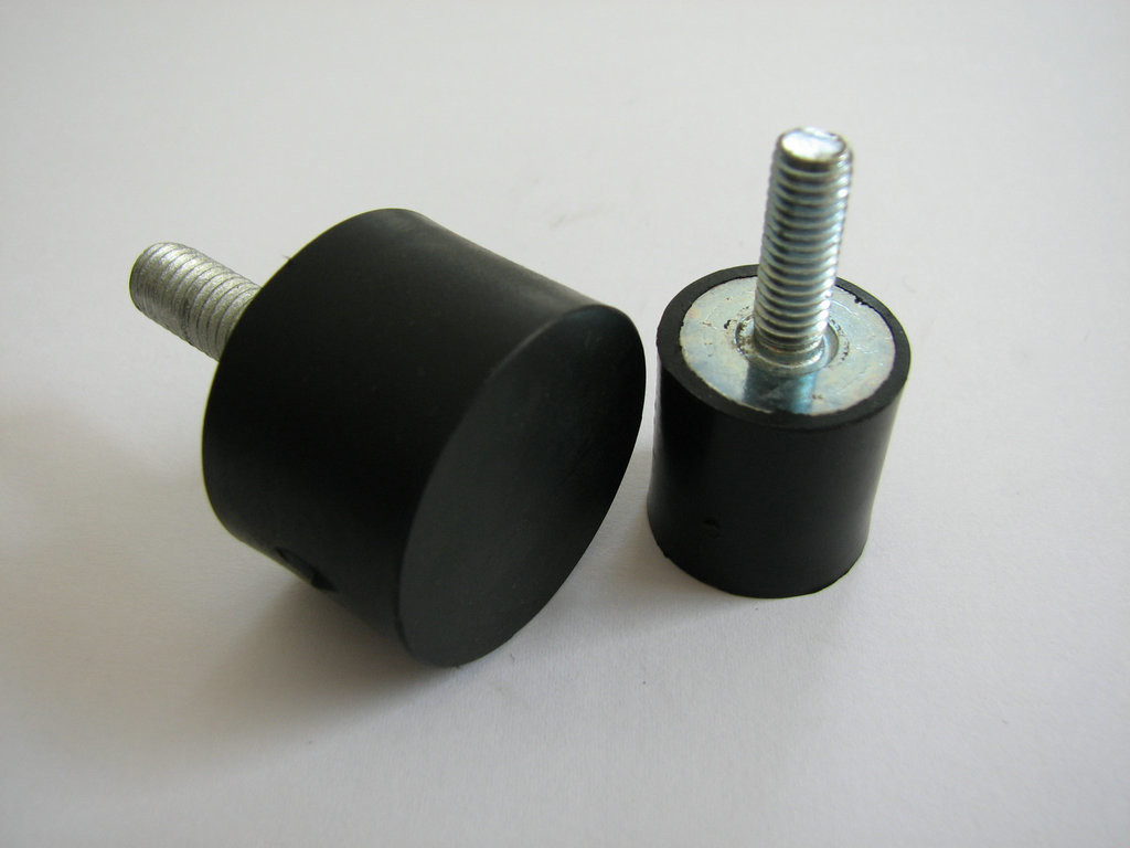 D-PM Type Shock Absorber Rubber Mounts Hardness 40 , 50 , 60 Shore A