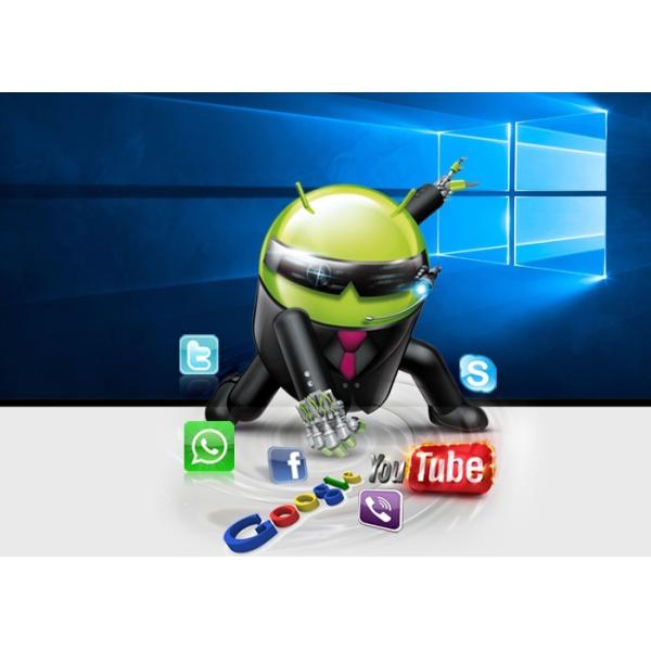 CRE X1800 Smart Portable HD LED Cinema Projector 1080p Built In Android USB