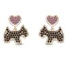 Buy cheap Puppy Earrings Zircon Copper Earrings Beautiful Gifts For Girls from wholesalers