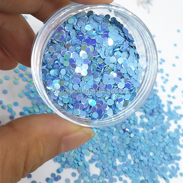 Create Eye-Catching Designs Holographic and Chameleon Shapes Polyester Glitter for Tumblers