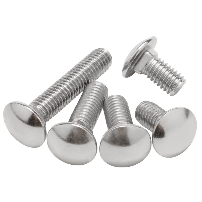 High Quality ISO8678 GB12 GB14 GB794 GB801 ANSI/ASME B18.5 Mushroom Head and Square Neck Carriage Bolt