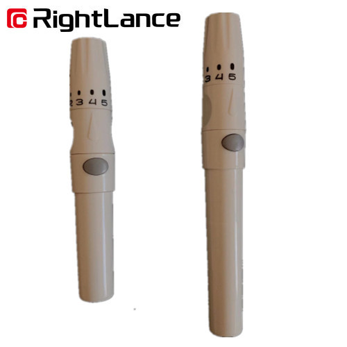 Painless Reusable Lancet Blood Sugar Lancing Device For Glucose Test