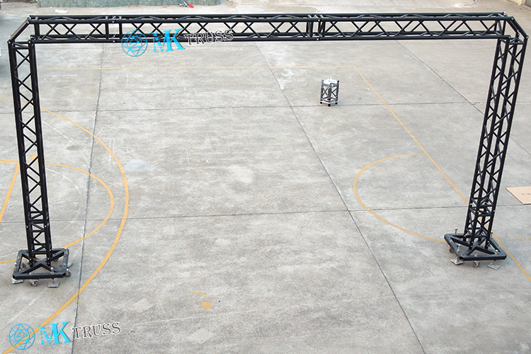 25*2mm Brace Tube Truss Aluminum Tower for Outdoor Event Exhibition Speaker Stand Lift