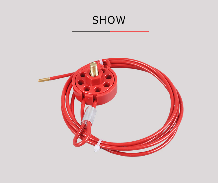 BOSHI Industrial Safety Modern Design Adjustable Cable Lockout