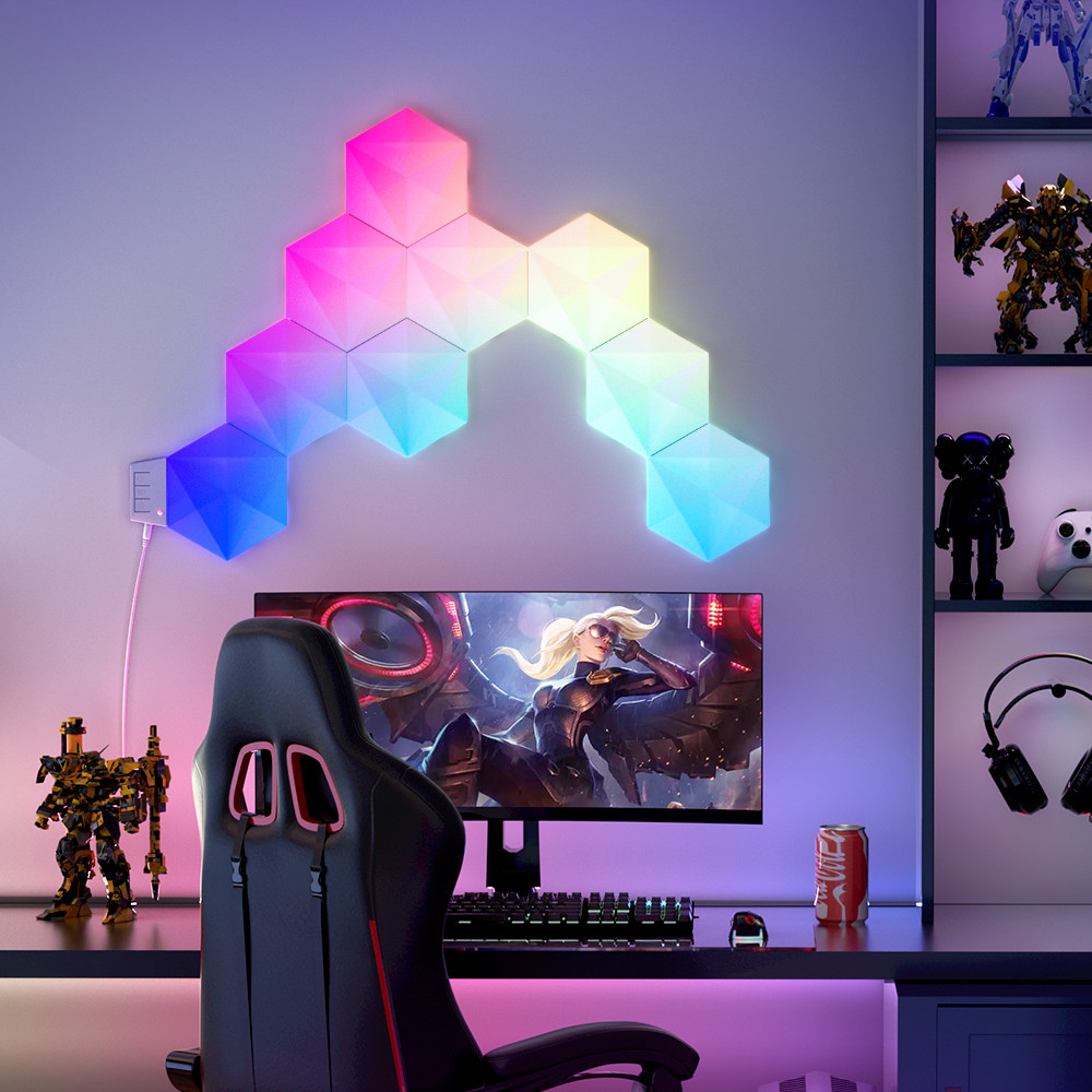 Adjustable Brightness Gaming Light With Dream Color Mode Wifi BT 2.4G Control HDMI2.0 Support
