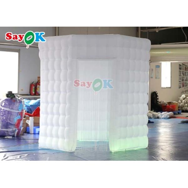 Waterproof Inflatable Photo Booth 2.5x2.5mH Digital Printing
