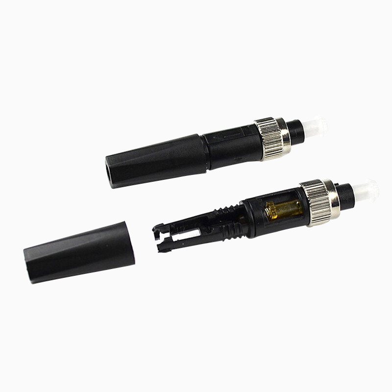 Multi Mode FTTH Fiber Optic UPC APC Fast SC Connector