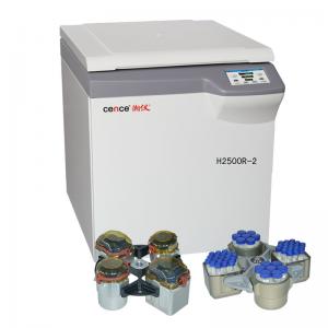 China Refrigerated High Speed Centrifuge H2500R-2 Max Speed 25000rpm 4x750ml Swing Rotor on sale