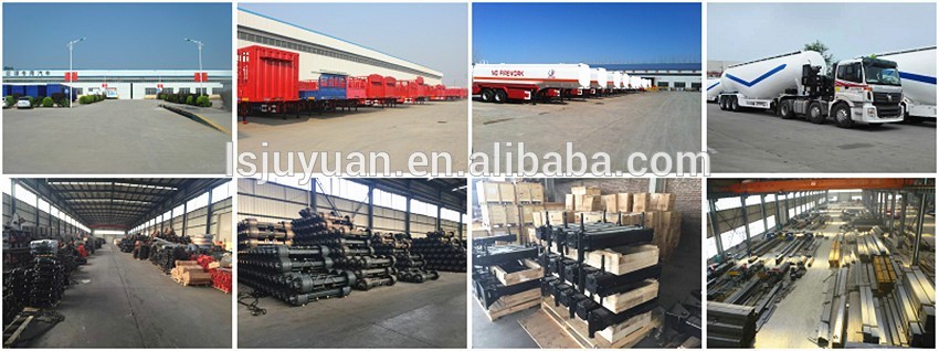 Max Payload 60000KGS 20ft 40ft Container Side Loader Trailer for Terminal Yard Transport
