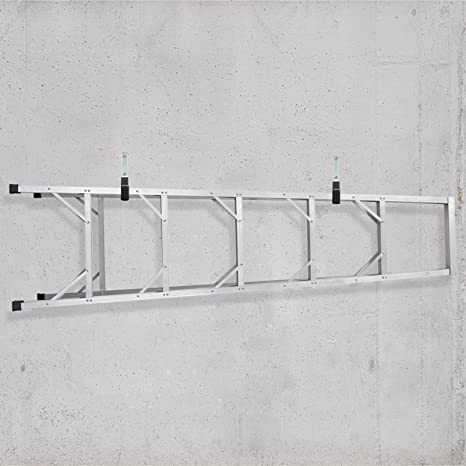 2mm Thick Powder Coated Solid Steel Garage Garden Tool Organizer Rack for Quick Access