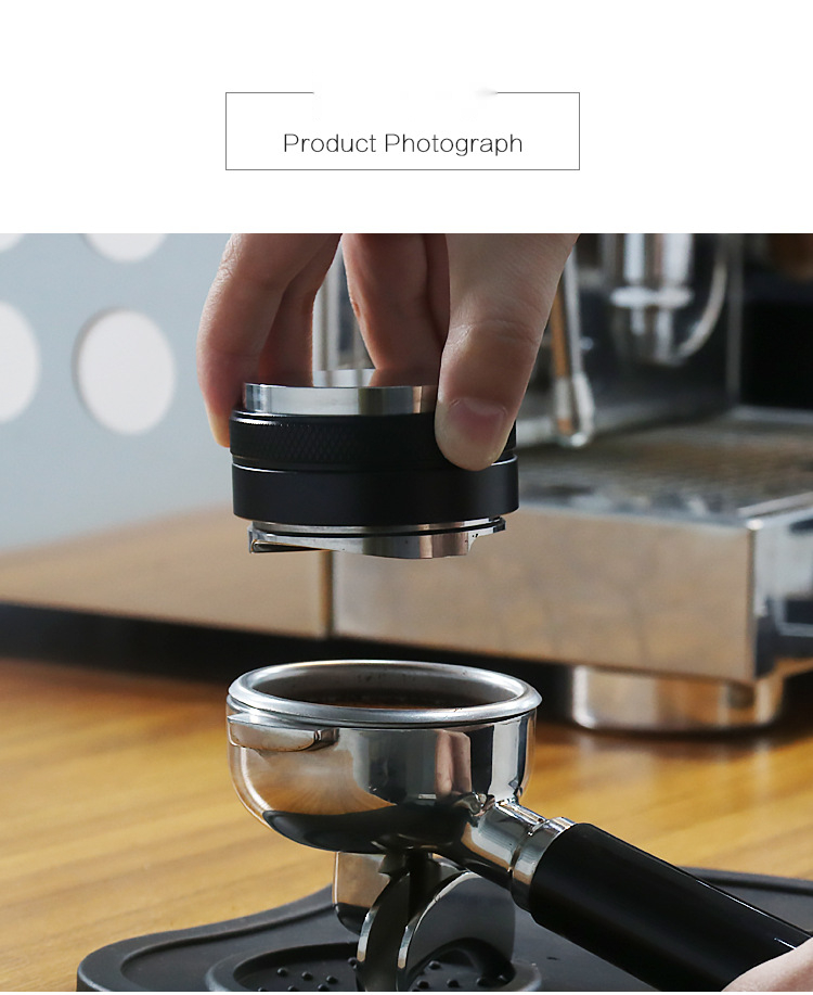 Dual Head Coffee Leveler Fits for 54mm Portafilter Stainless Steel Coffee Beans Tamper
