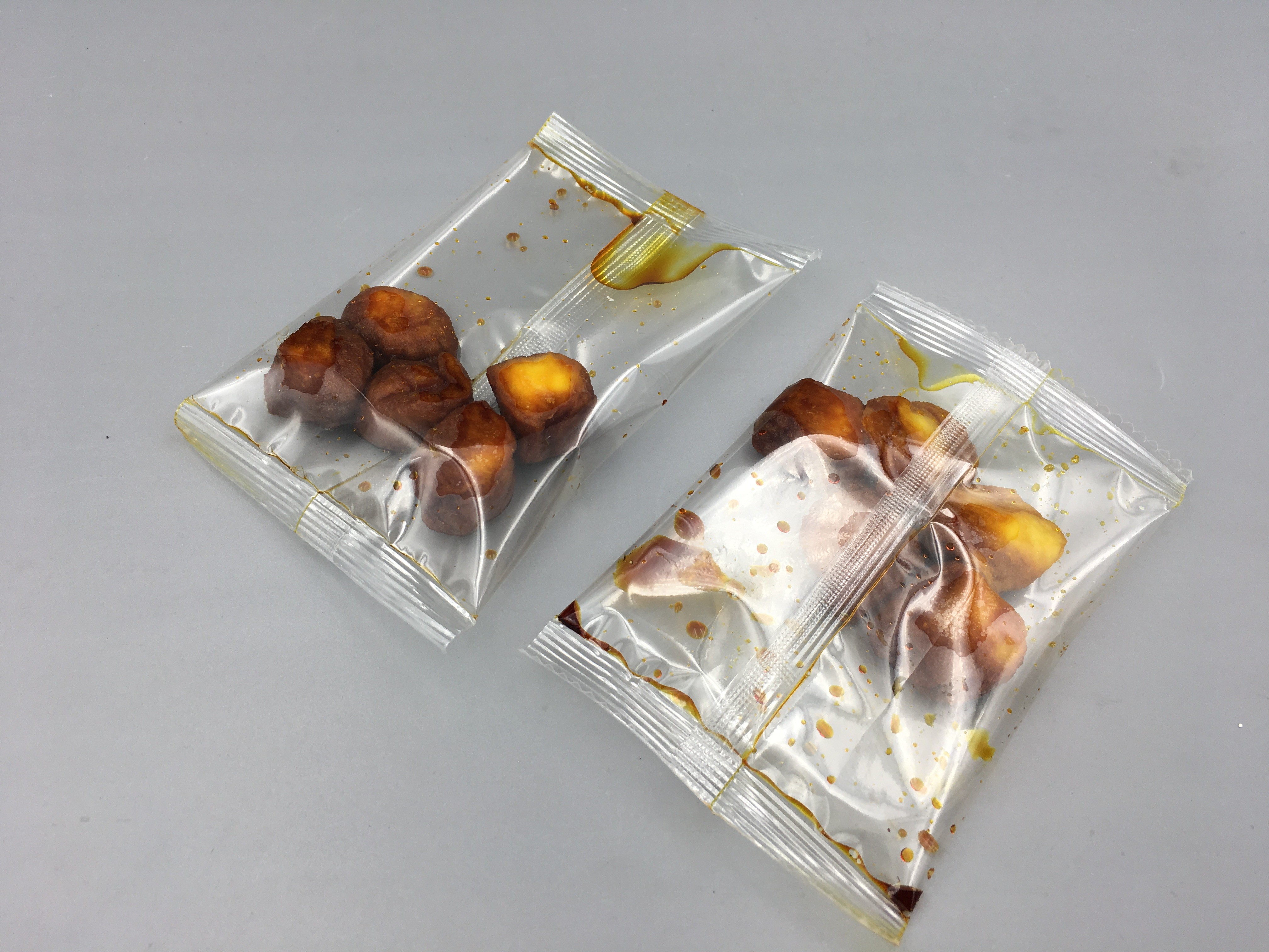 304SS Semi Auto VFFS Packaging Machine Chinese Herbal Medicine Chain Packing Machine
