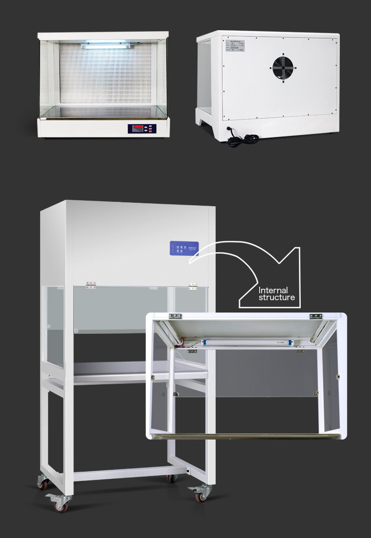 ISO Class 5 Laminar Air Flow Cabinet Vertical Laminar Air Flow Clean Bench For Lab