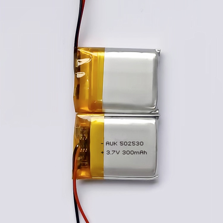 Certificates Approved Polymer Li Ion Battery 502530 3.7V 300mah Lipo Battery 4.2V
