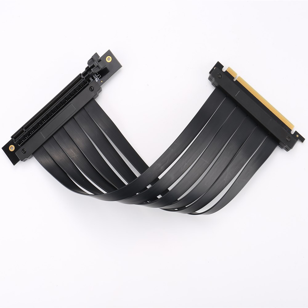 PCI-e Graphics Cards Extension Cable Kits PCI-e 3.0 x16 Graphics Cards Bracket PCI-E 1*16 3.0 Card Extender Ribbon Cable