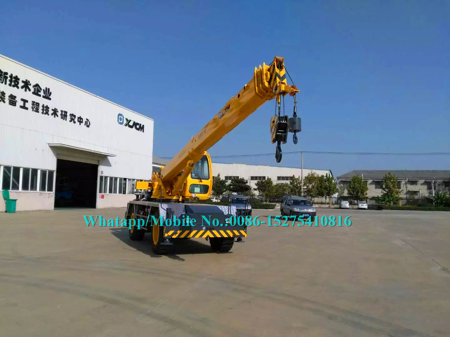 Brand New 10 Ton XCMG RT10 Mobile rough terrain crane telescopic Boom With Cummins Engine