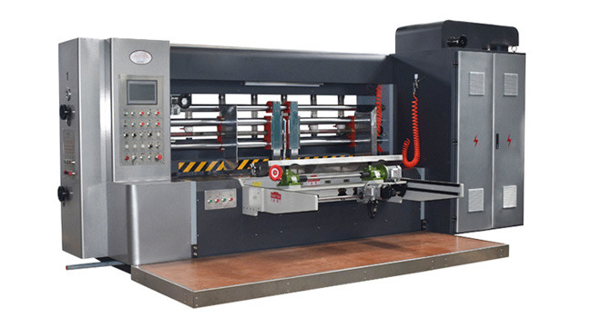 Carton Box Vacuum Transfer Flexo Printing Slotting Machine Stainless Steel