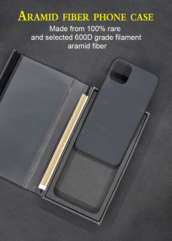 Aerospace Grade Aramid Fiber Phone Case For iPhone 11 Pro Max