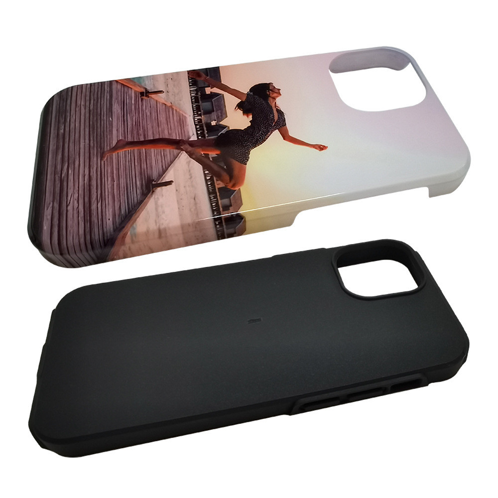 3D Sublimation Phone Cases TPU PC Coated Dual Layer Mobile Cover For IPhone 16 15 14 13 Pro Max