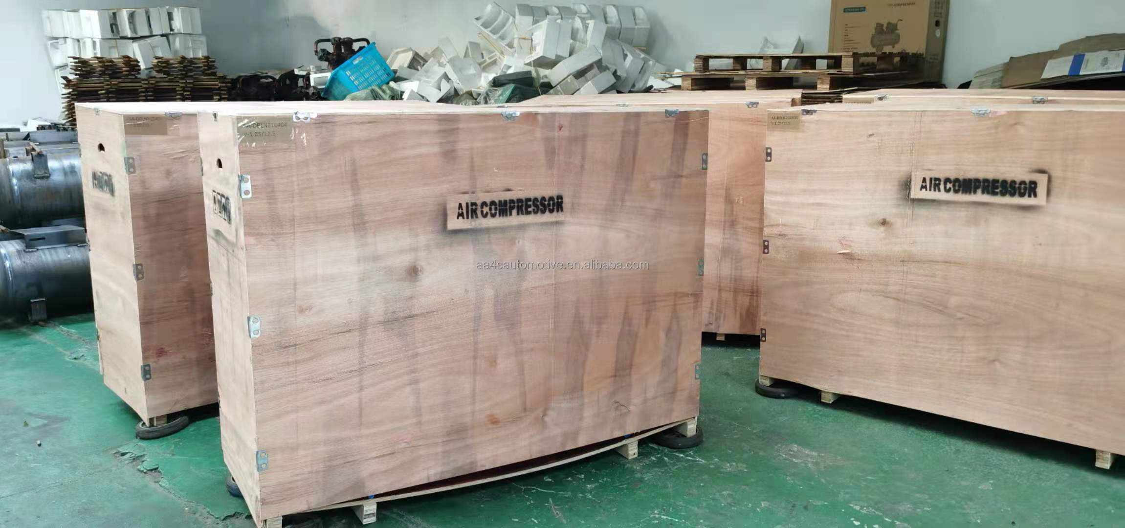 AA4C 7.5KW horizontal piston Air Compressor air source machine air generating pump workshop pneumatic source