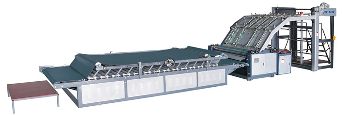 Cardboard Flute Manual Laminating Machine Feeding Servo Automatic