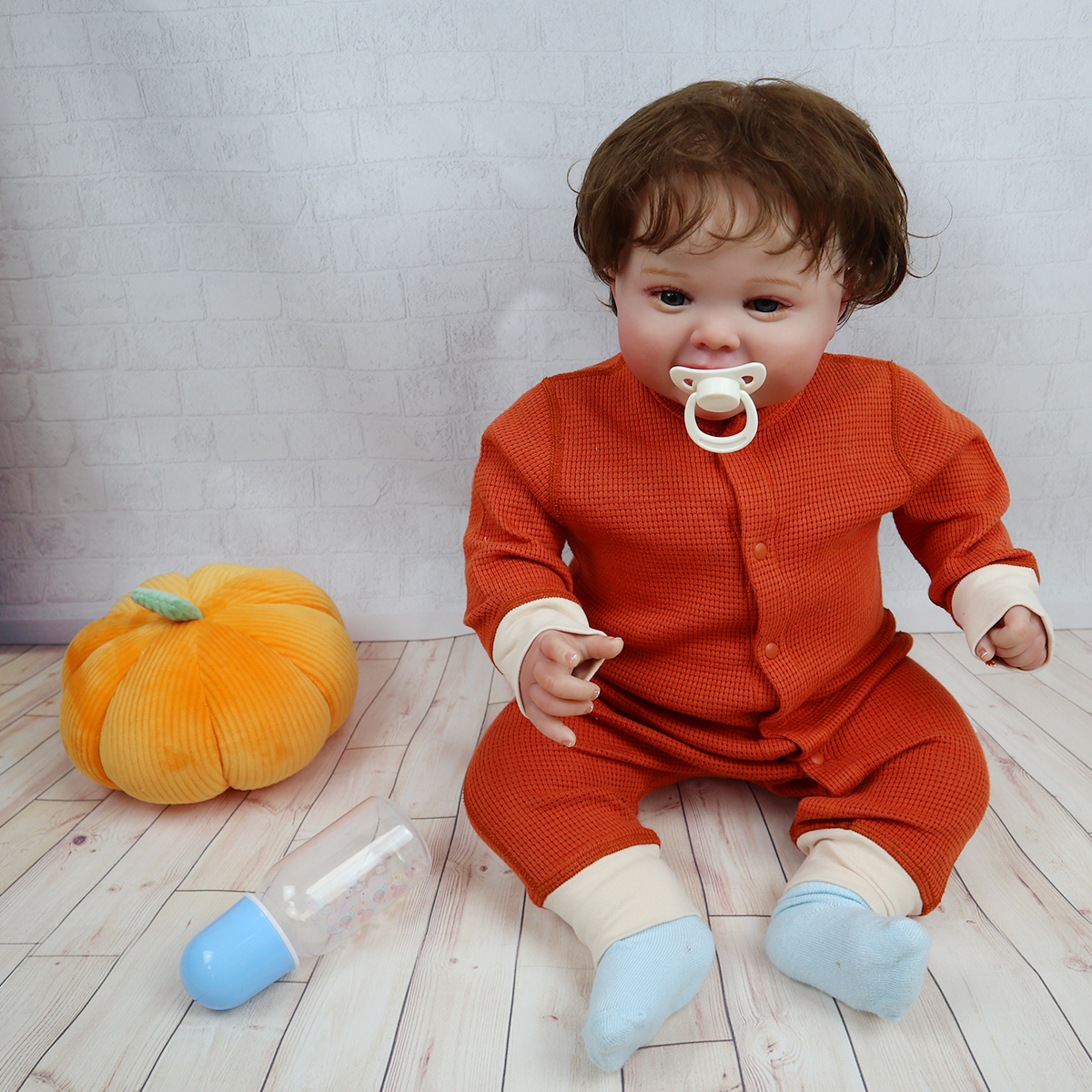 2023 Newborn Waffle Cotton Hood Romper Jumpsuit for Baby Girl Boy Baby Clothes Set Baby Romper