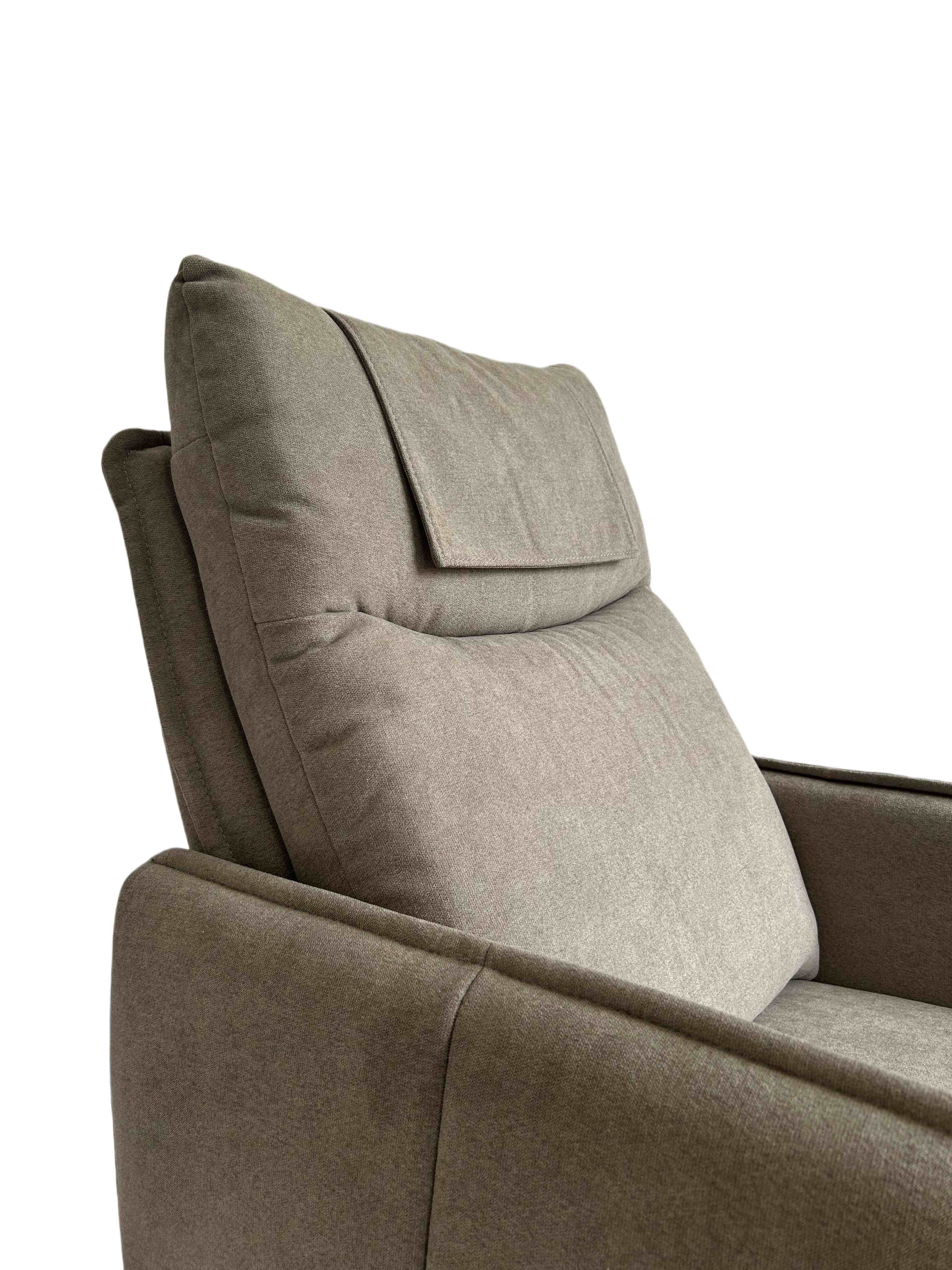 Single Push Back Recliner Chairs Great Comfortable fabric Living Room Sofa Style Modular With Cheapest Price