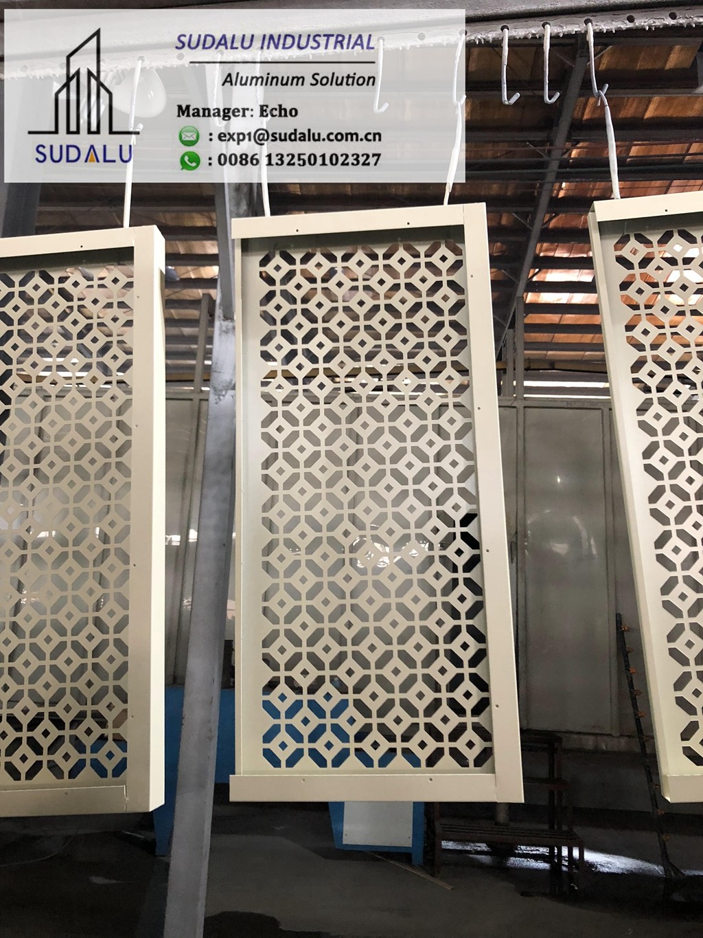 SUDALU Cheaper Aluminum CNC punching Perforated Panel Cladding Facade Panel Foshan City Panel Factory