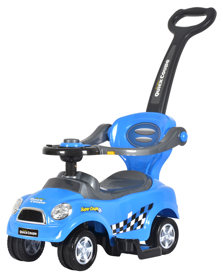 Purple Mini Balance Bike for Children to Ride On Car Made of PP Plastic Material