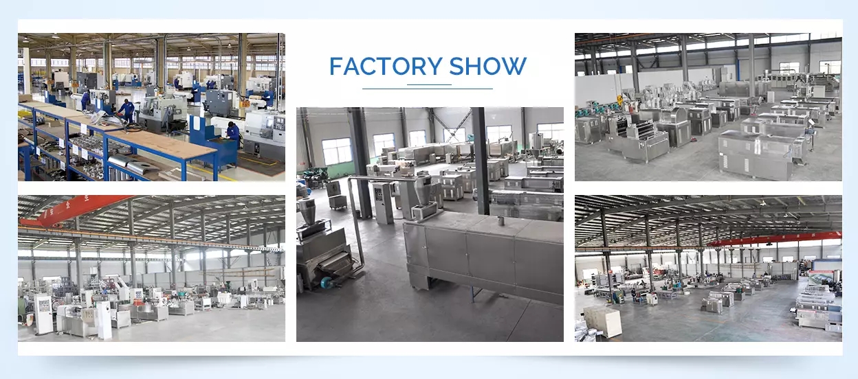 Automatic floating fish food feed pellet extruder machine