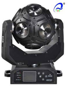 Buy cheap 12 Pcs * 12W LED Beam Football Moving Head Light Disco Lighting 0 - 100% Linear product