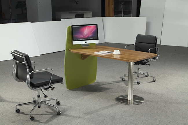 Office Employee Computer Workstation Furniture Face To Face Desk Strong Wearability