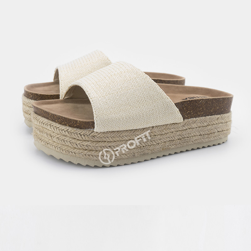 Slip Resistant EVA Wedge Sandal , 35EU Open Toe Slide Sandals