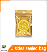 Squeeze Liquid Stand Up Spout Pouch Bag Black Matte Print Label Juice
