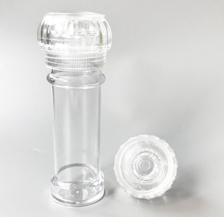 Plastic Glass 134g 139mm 100ml Spice Grinding Mill