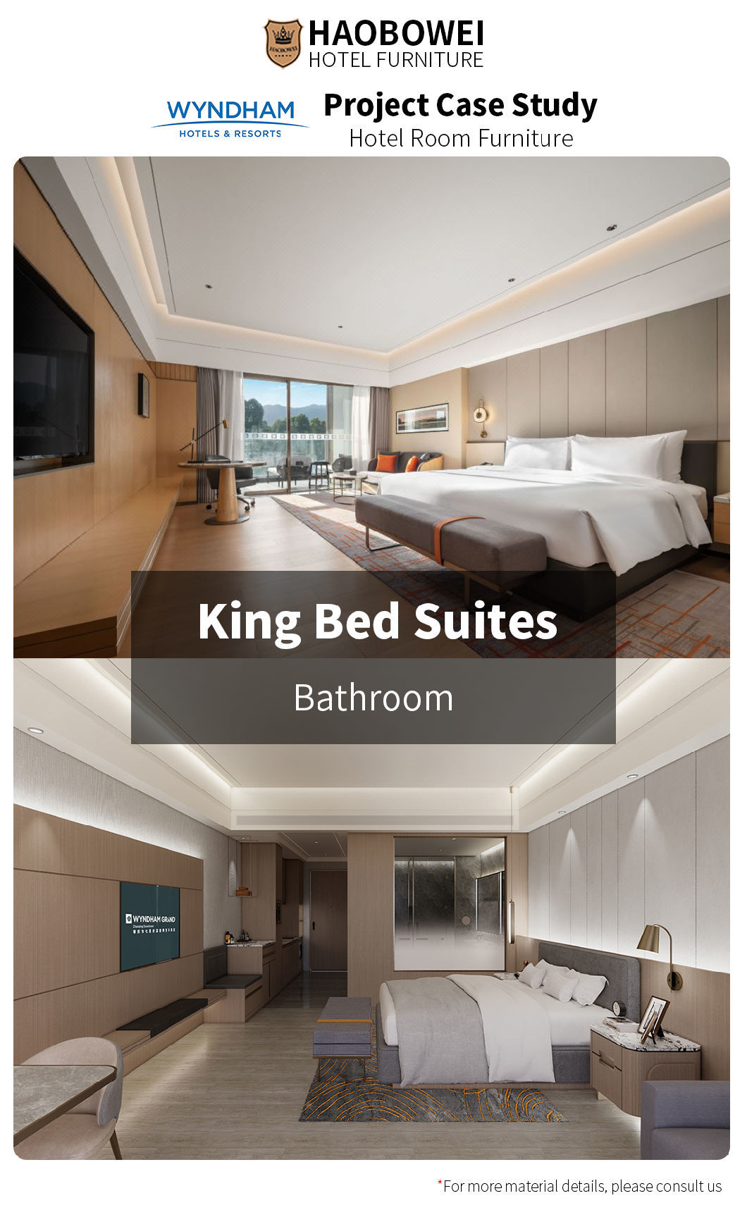 Wholesale Five Star Hotel King Size Bedroom Set Presidential Suite Custom Furniture