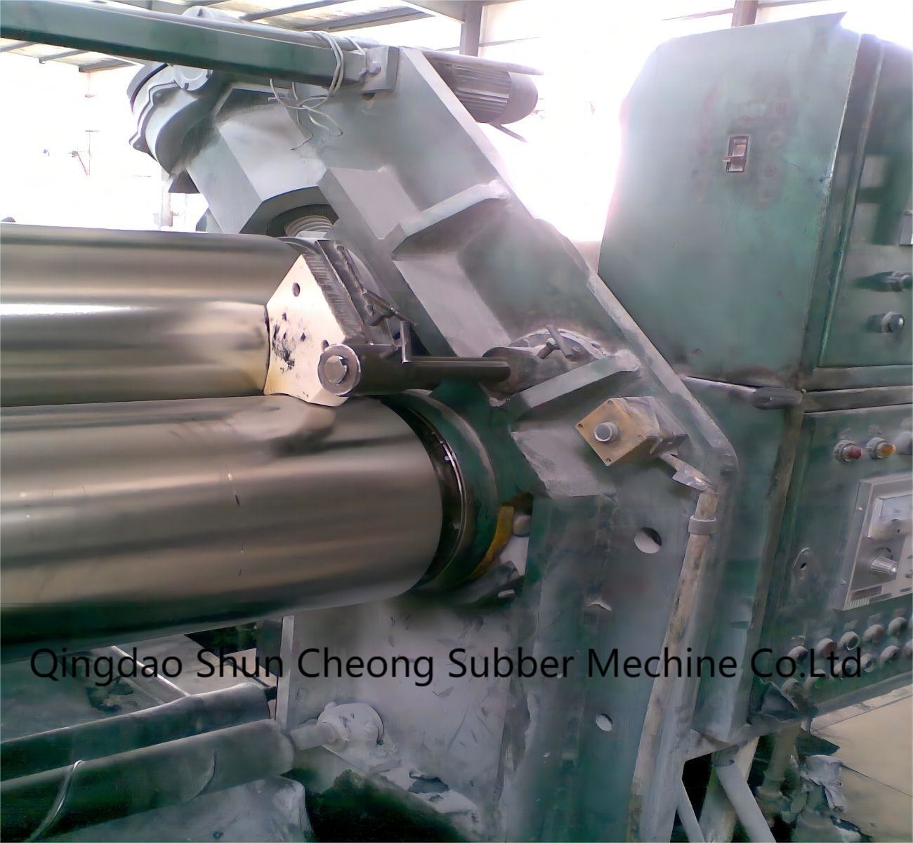 XY-2I 320 Silicone Rubber Two Roller Calender / Rubber Calender Machine
