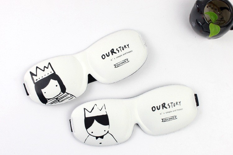 3D Memory Foam Luxury Sleep Mask Customized Bedtime Eye Cover