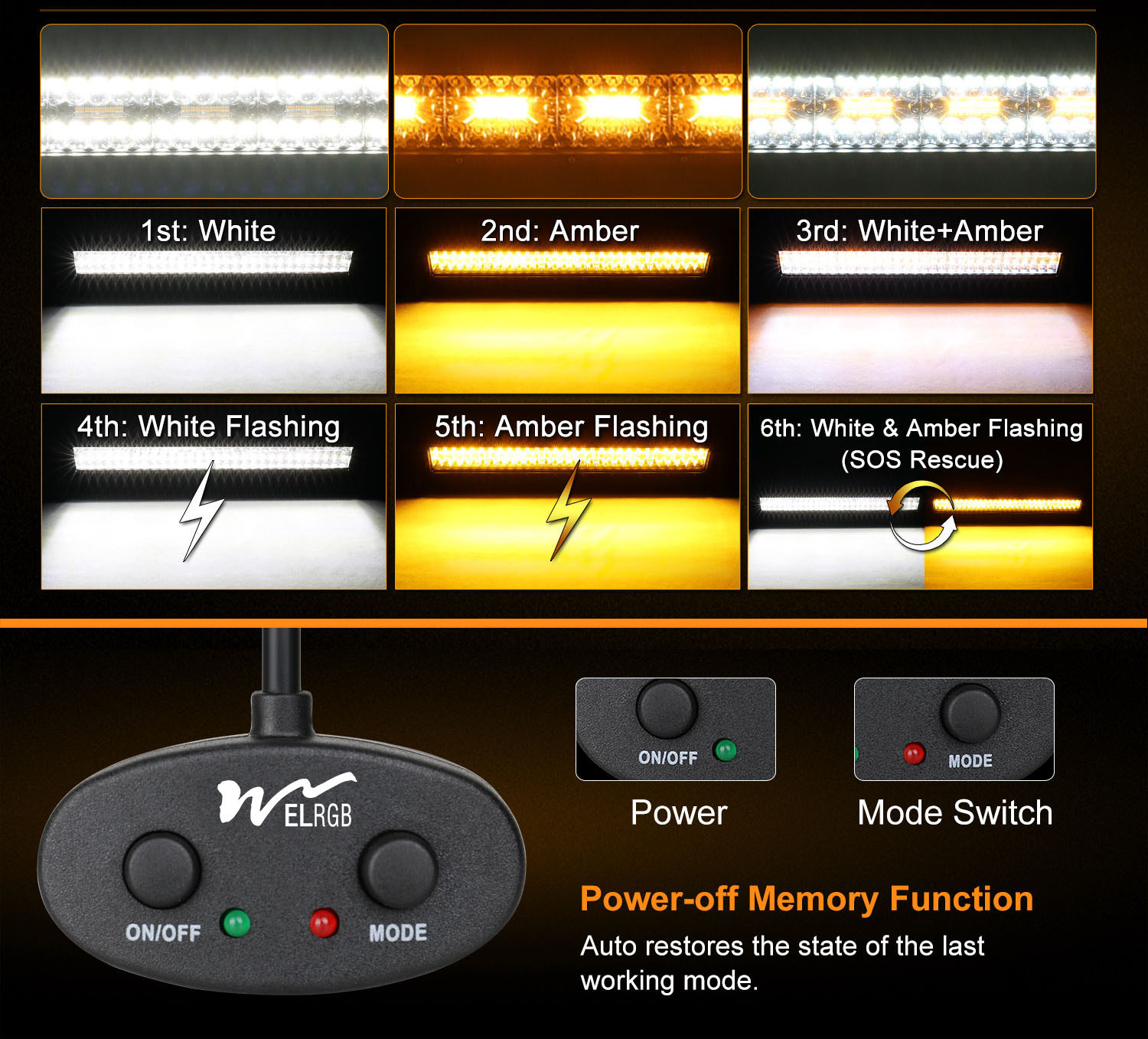 240W Light Bars 4x4 Vehicle LED Work Lights 22" ATV UTV Off Road Truck Light Bar