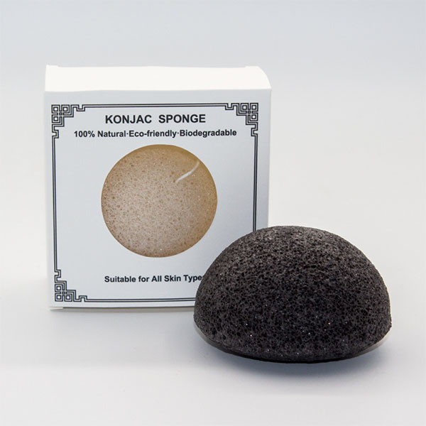ODM Bamboo Charcoal Konjac Sponge