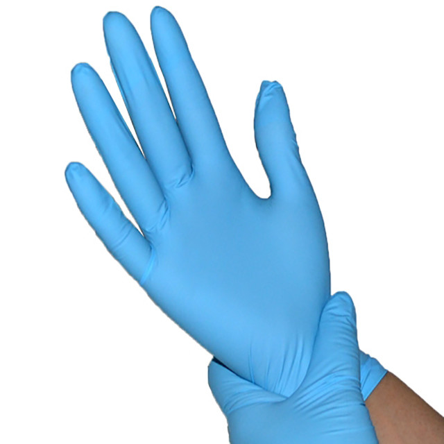 Disposable Blue Powder Free Nitrile Gloves M3.5G Multi Purpose
