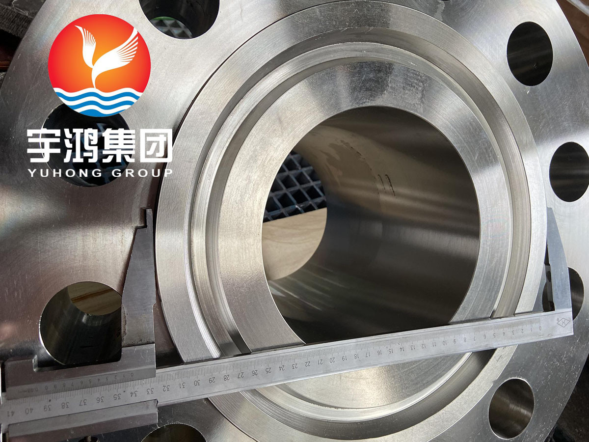 ASTM A182 F316L Stainless Steel Slip On Raised Face Forged Flange B16.5 DN125 Flange