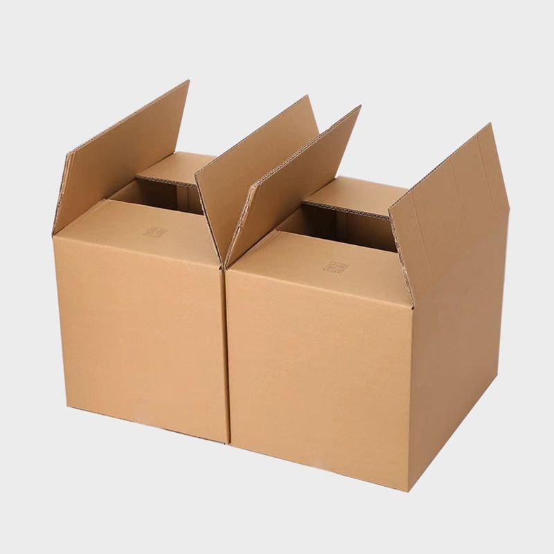3 Ply B-Flute Flat Packing Folding Corrugated Board White Carton Packaging Box for Wine Fruits Vegetables Bottle Drinks Beer Milk Beverage Logstic Supply Chain