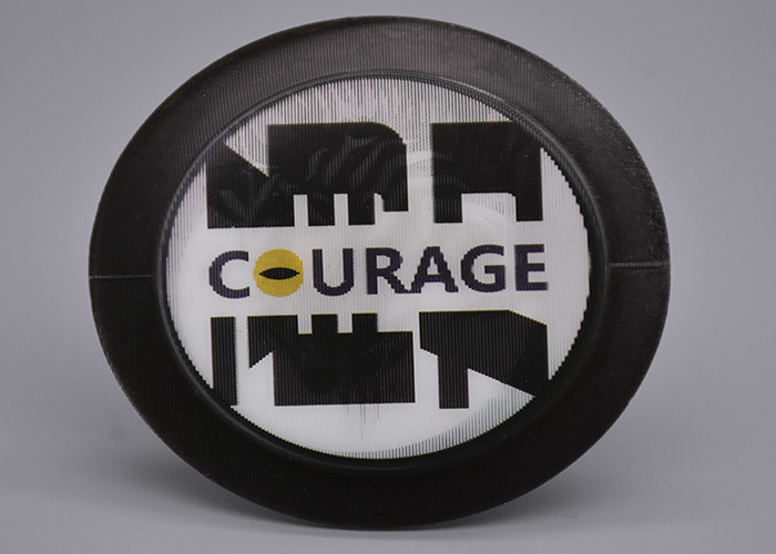 Two Reflective Effects 1.0Mm TPU Embossed Patch For Garments