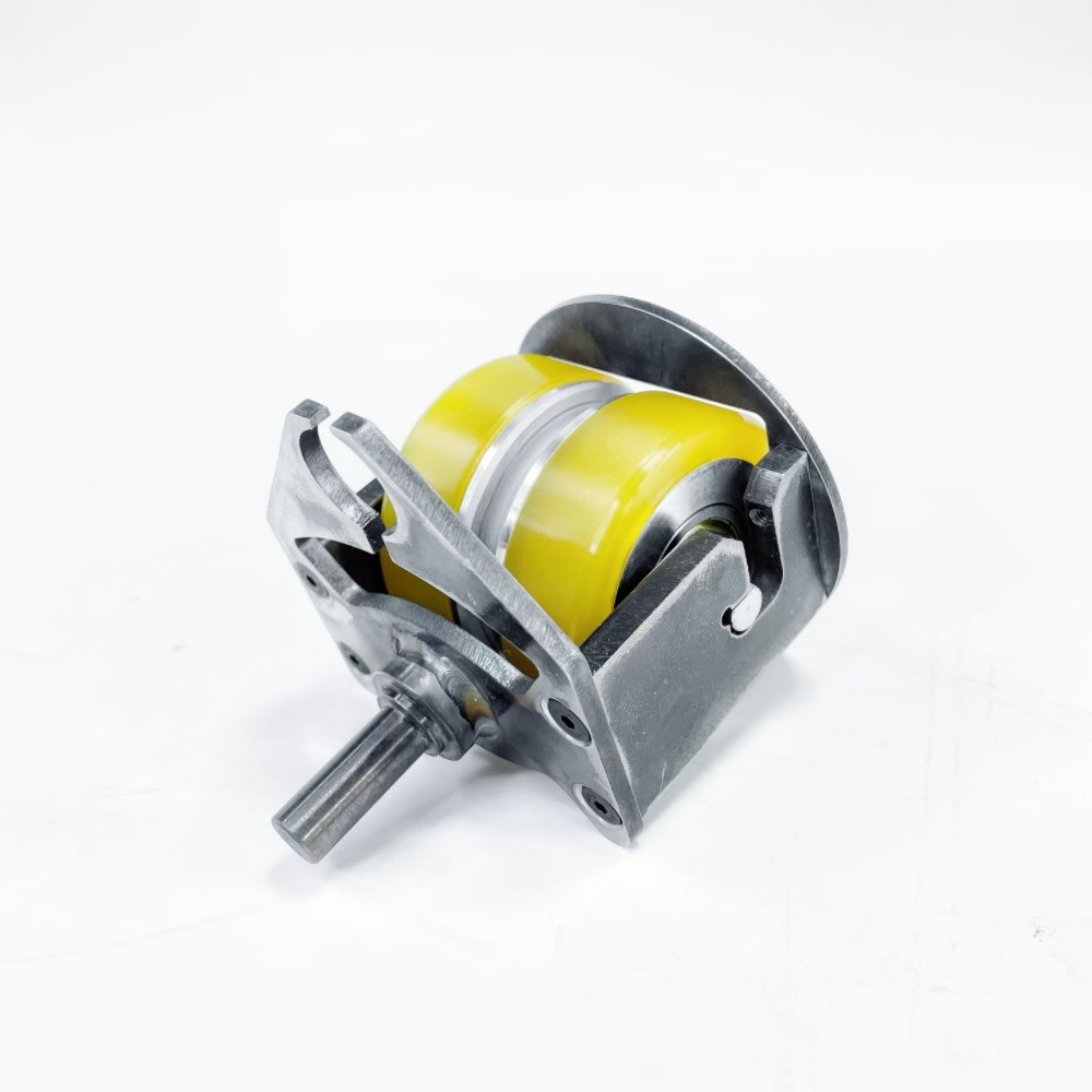 Custom Machined Rotary Castor Belt Brake System OEM Forged Parts
