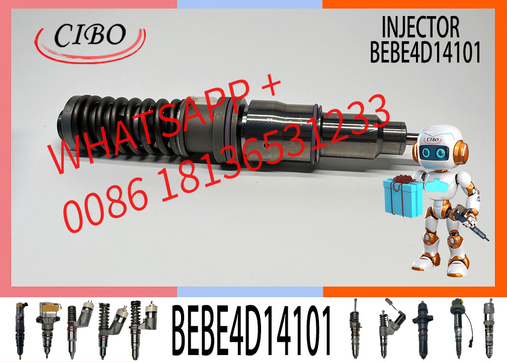 100% Original Fuel Injector BEBE4D14102 Diesel Engine Part Common Rail Spray Injector BEBE4D14102 BEBE4D14001 BEBE4D14101