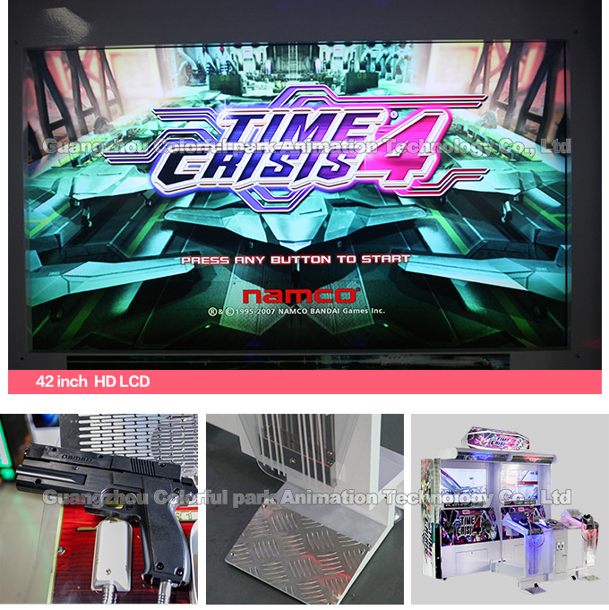 Original Time crisis 5 shooting Video Gun Simulator coin operated arcade game machines for arcade center