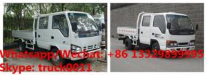 China new ISUZU brand double cabs 2tons-3tons dump tipper truck for sale, Factory sale good price Japan isuzu Tipper on sale