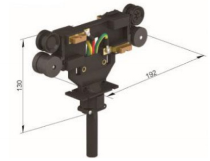 Enclosed Power Conductor Rail System For EOT Crane 10 Ton
