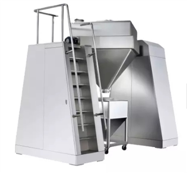 800L 240kg/Batch Bin Blender Square Cone Blender Dry Food Powder Blender Machine